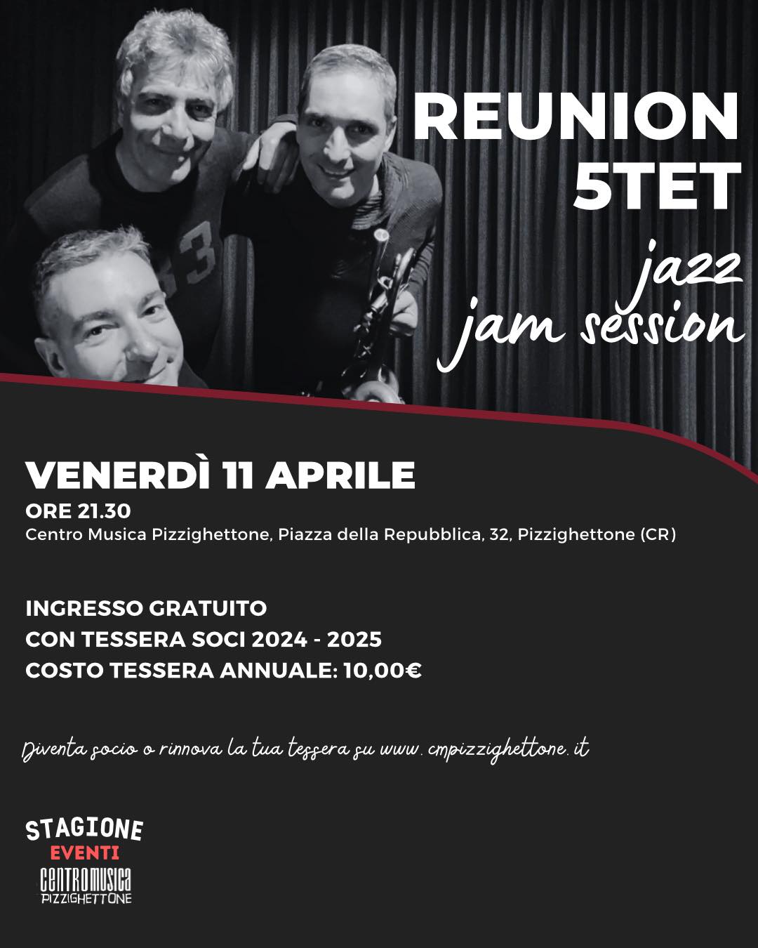 REUNION 5TET- jazz jam session