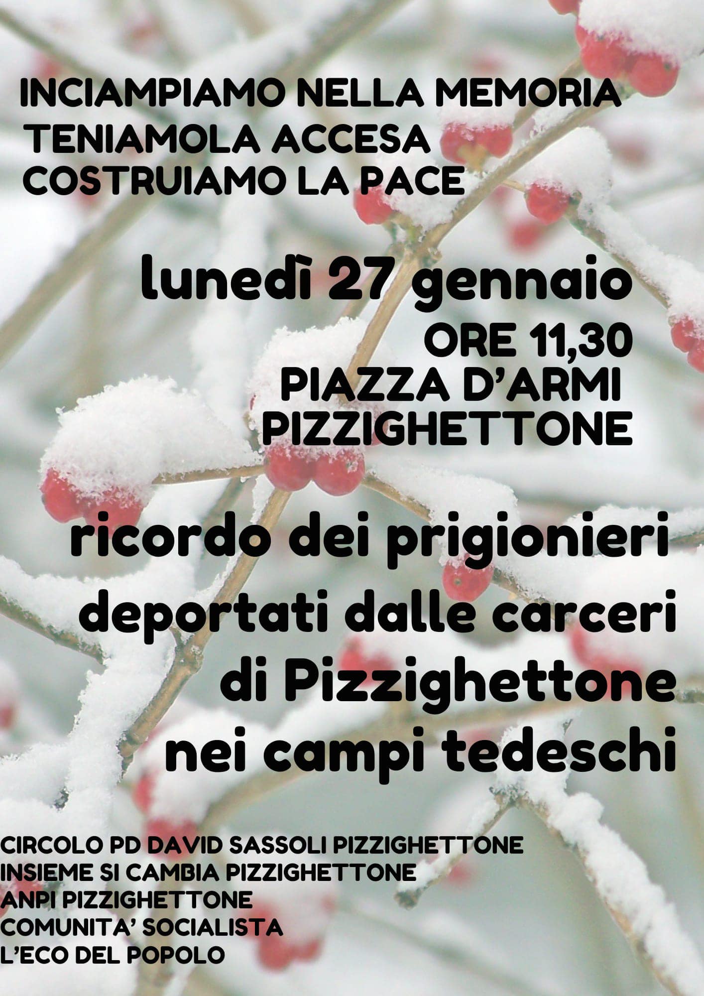 Inciampiamo nella memoria